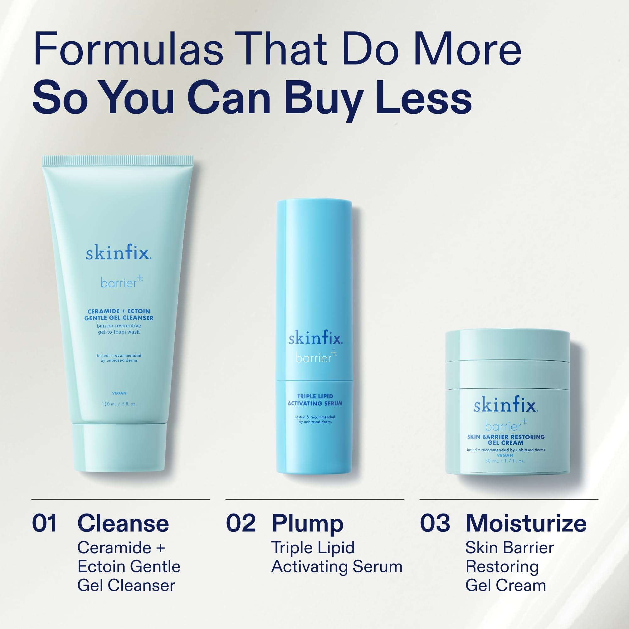 Skinfix Skin Barrier Restoring Gel Cream Refill – Lightweight Hydration for Normal/Combination Skin