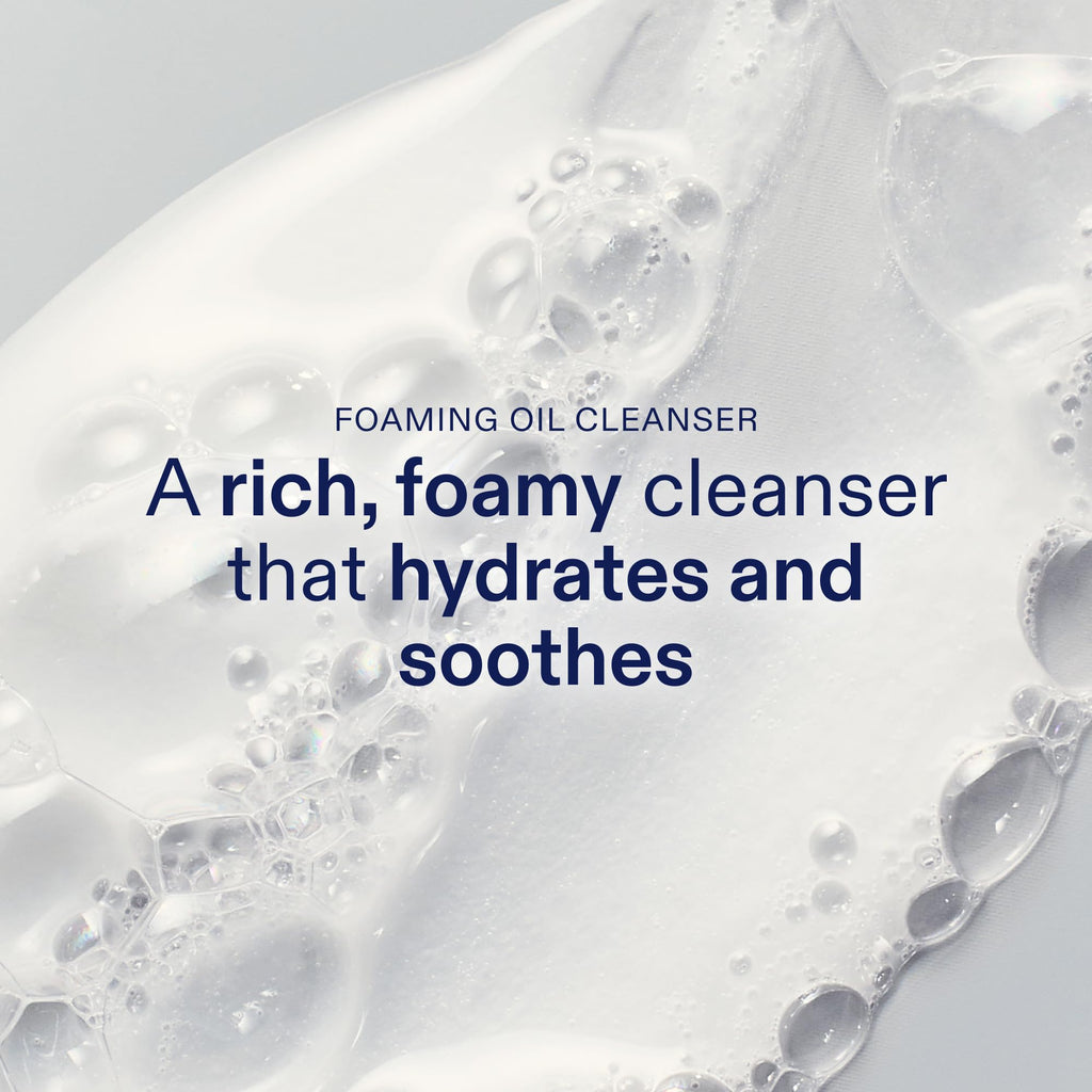 Skinfix Nourishing Cleanse + Moisturize Set with Hyaluronic Acid — Mini Foaming Oil Cleanser + Cream | Vegan & Cruelty-Free
