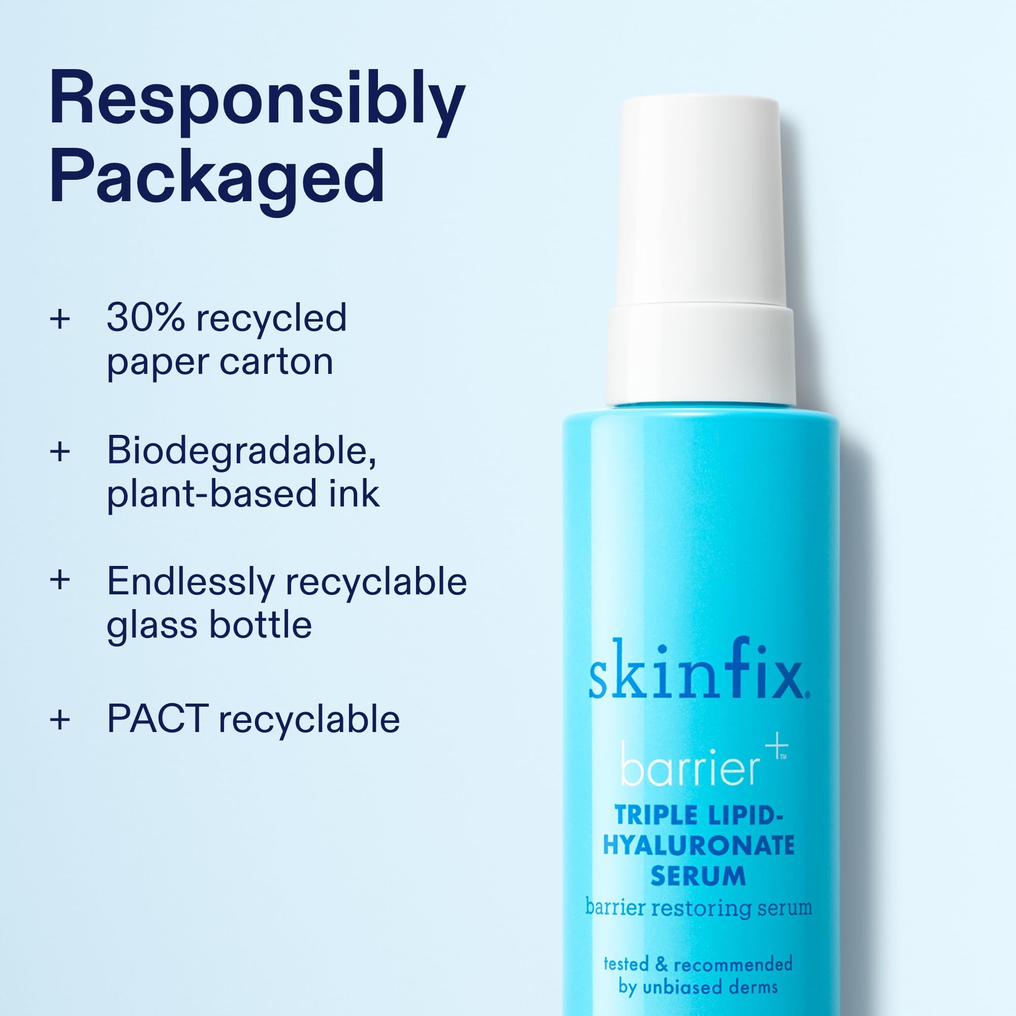 Skinfix Triple Lipid-Hyaluronate Serum | Hydrating Facial Serum 1 oz
