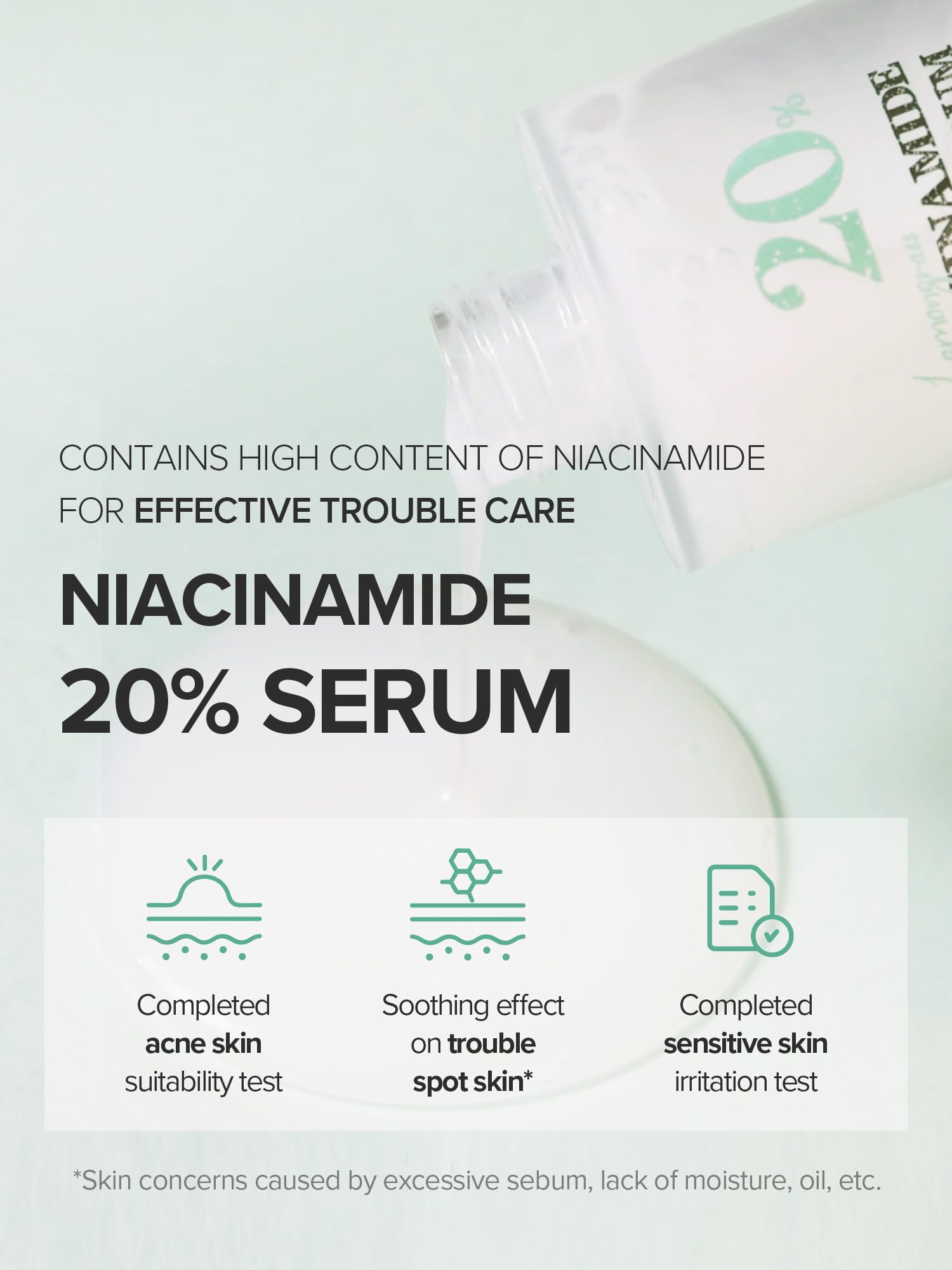 SKINFOOD 1957 Lemongrass Niacinamide 20% Serum — Oily & Sensitive Skin, 50 ml