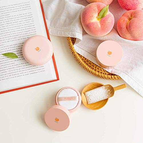 SKINFOOD 1957 Peach Cotton Multi Finish Powder 15g | Sebum Control for Oily Skin