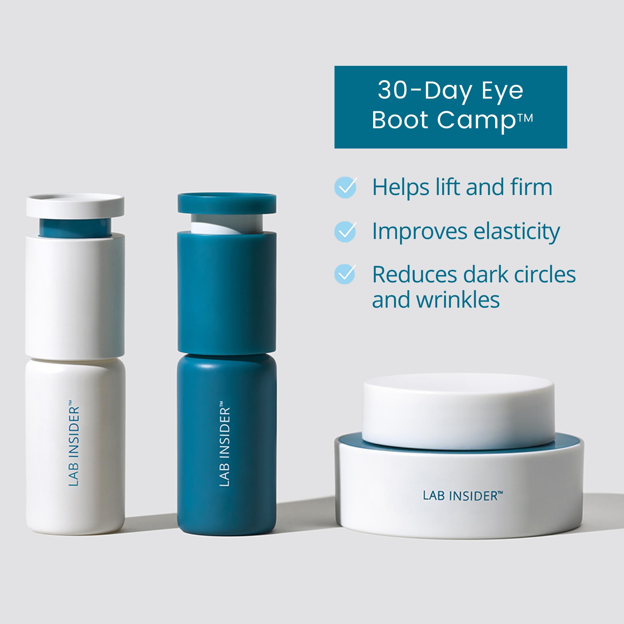 SKINN Caffeine Eye Cream – 30 Day Eye Boot Camp for Dark Circles & Puffiness