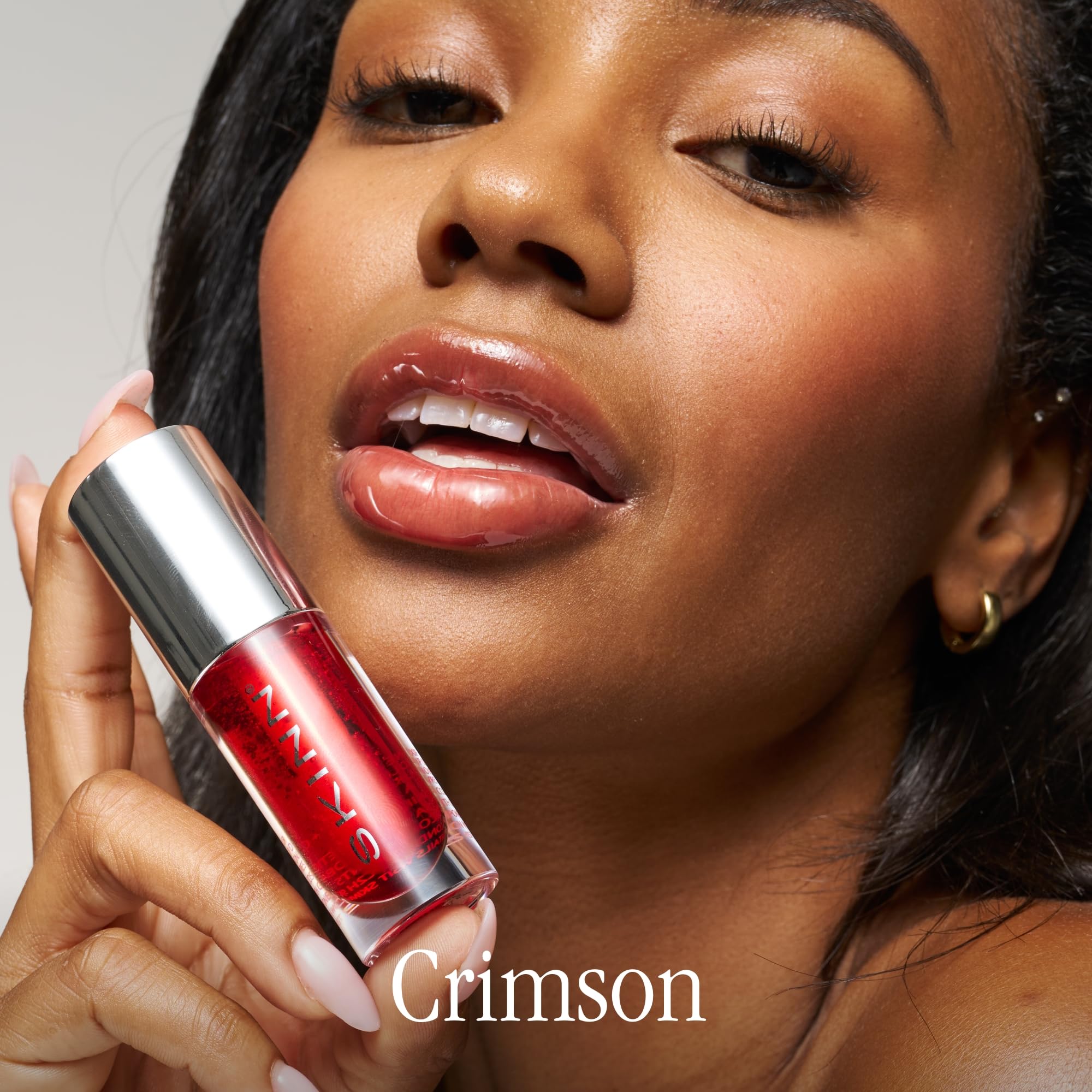 SKINN Luminous Lip Oil Bundle (Golden & Blush) – Supports Collagen, Smooth Lines, Hydration