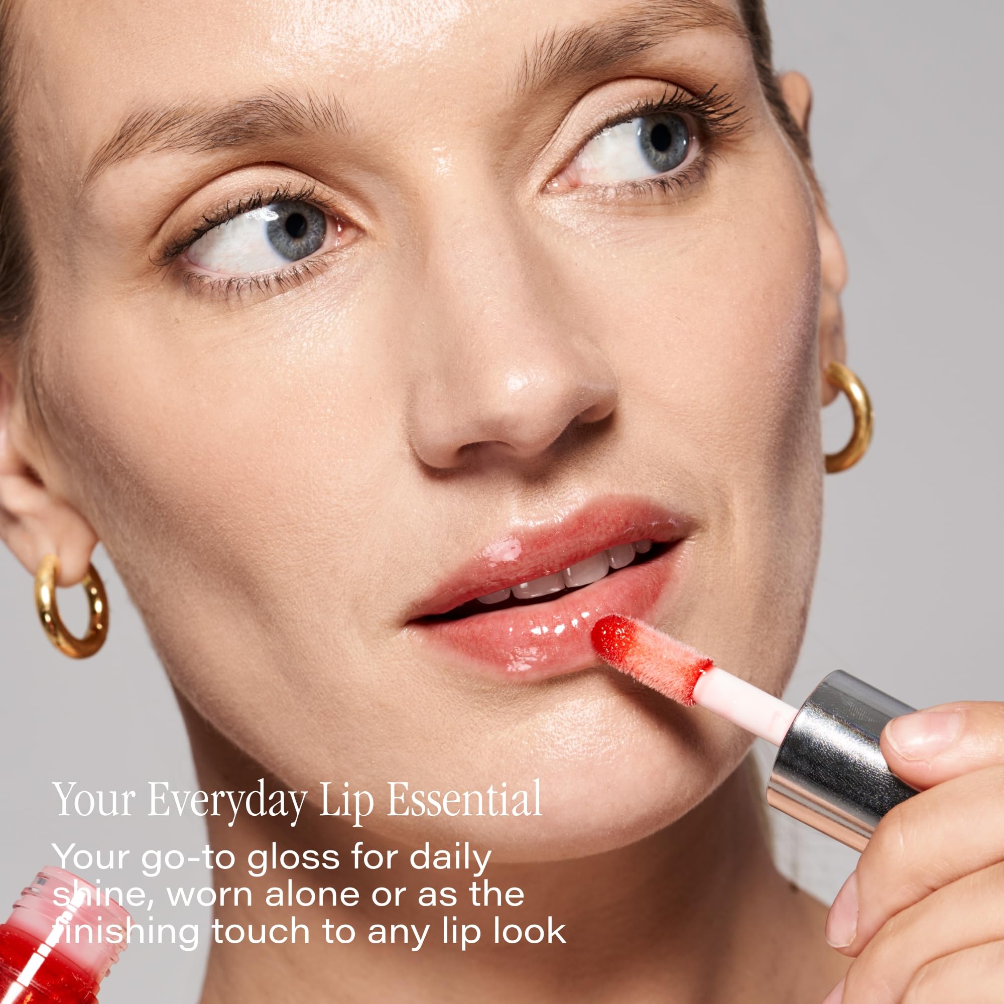 SKINN Luminous Lip Oil Crimson – Ultra-Light Gloss with Vitamin C & Manuka Honey