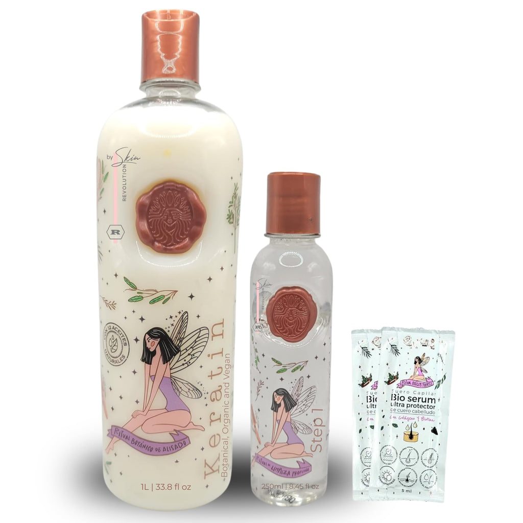 Skin Revolution Ritual Botánico Keratina Orgánica – Organic Keratin Hair Treatment (1 Liter)