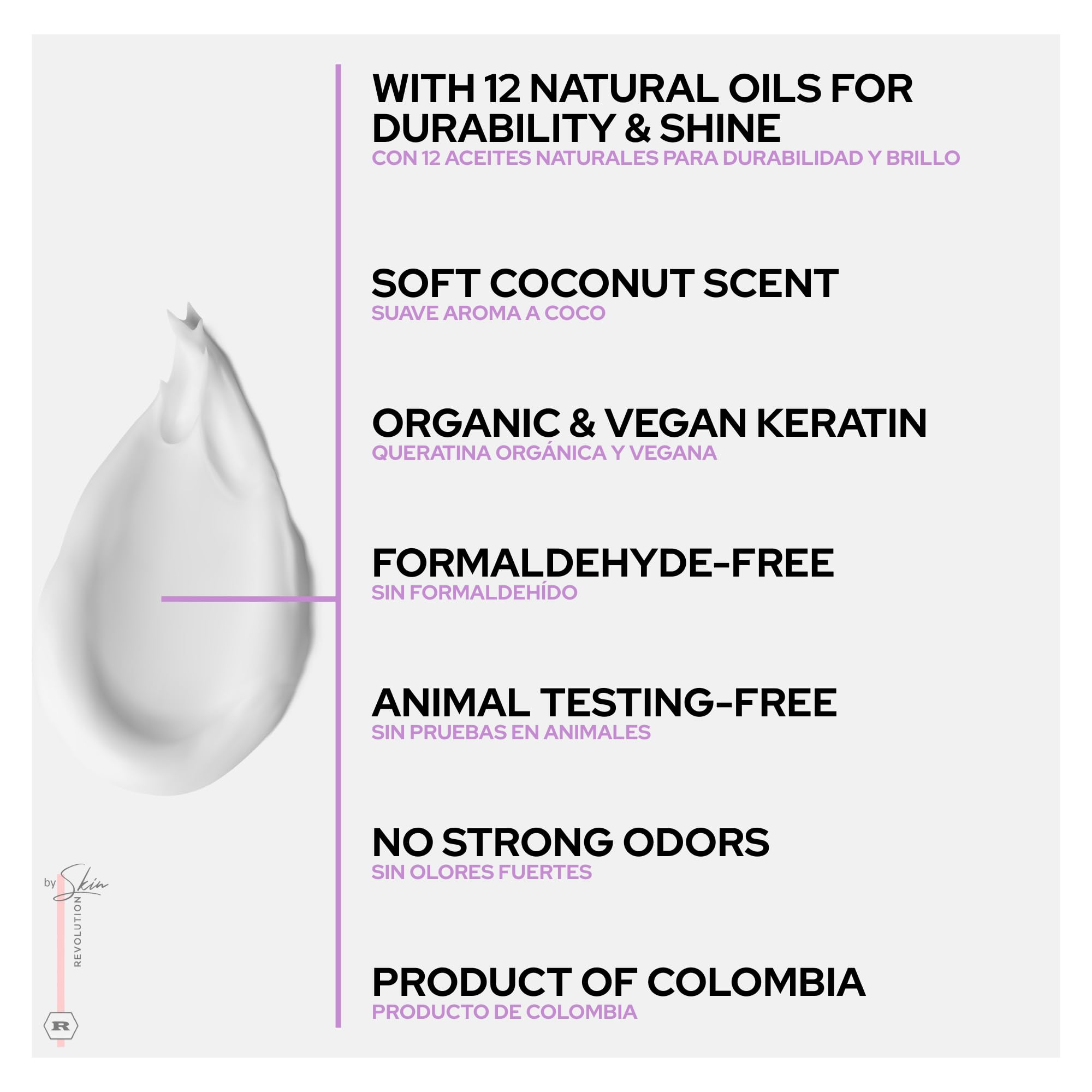 Skin Revolution Ritual Botánico Keratina Orgánica – Organic Keratin Hair Treatment (1 Liter)