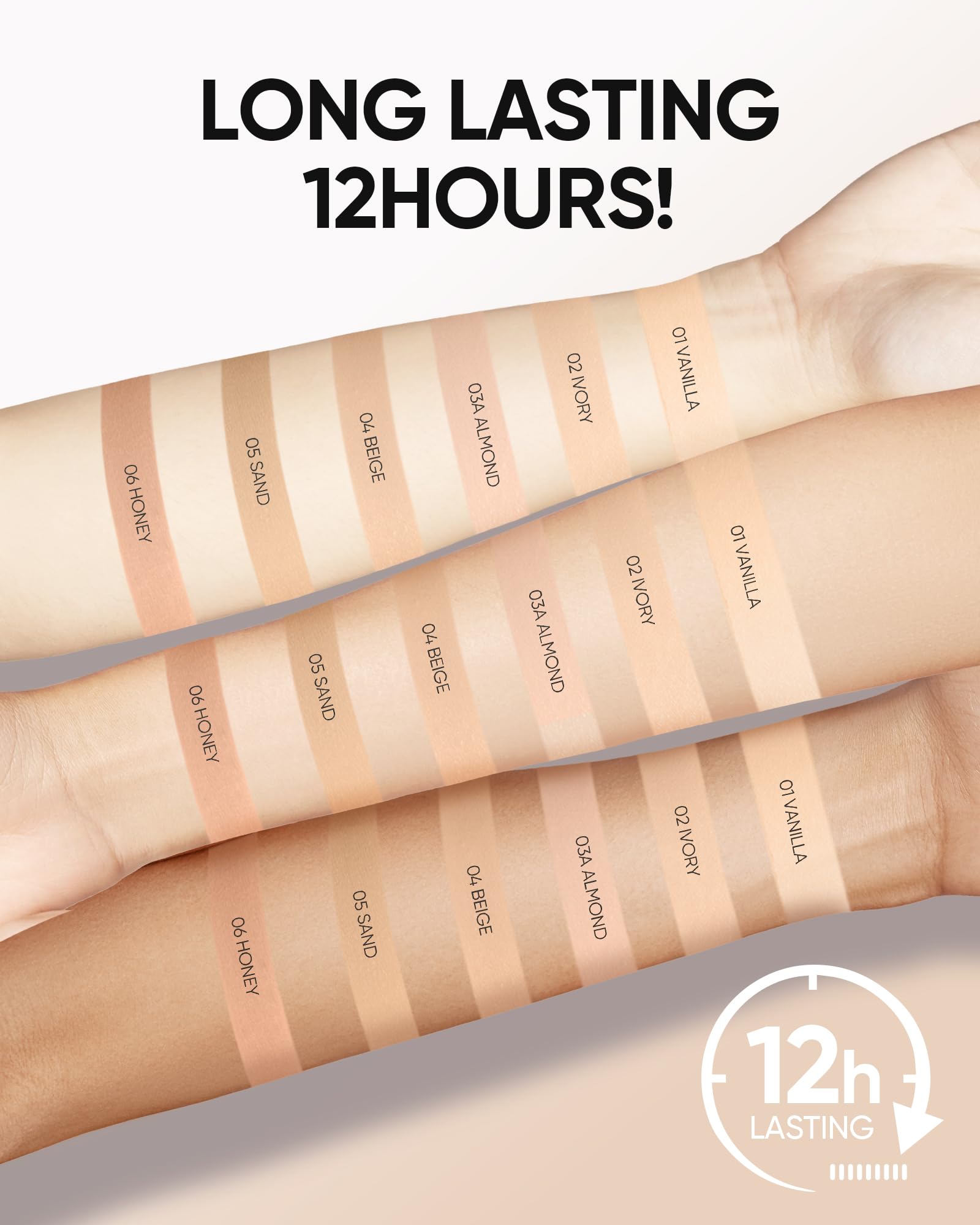 SKINTIFIC Cushion Foundation | Full Coverage, Weightless Feel, Satin Glow Finish, Sweatproof & Oil-Control