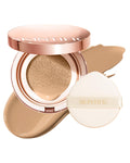 SKINTIFIC Cushion Foundation | Full Coverage, Weightless Texture, Satin Glow, Oil-Control