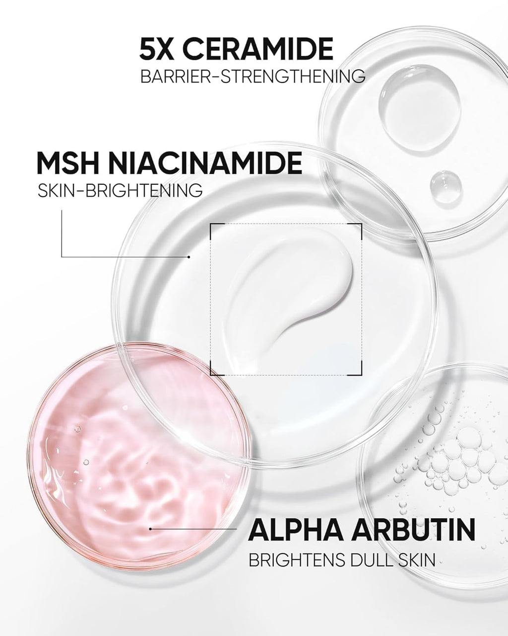 SKINTIFIC MSH Niacinamide Brightening Cream – Even Tone, Dark Spot Fading (100g) with Tranexamic Acid & α-Arbutin