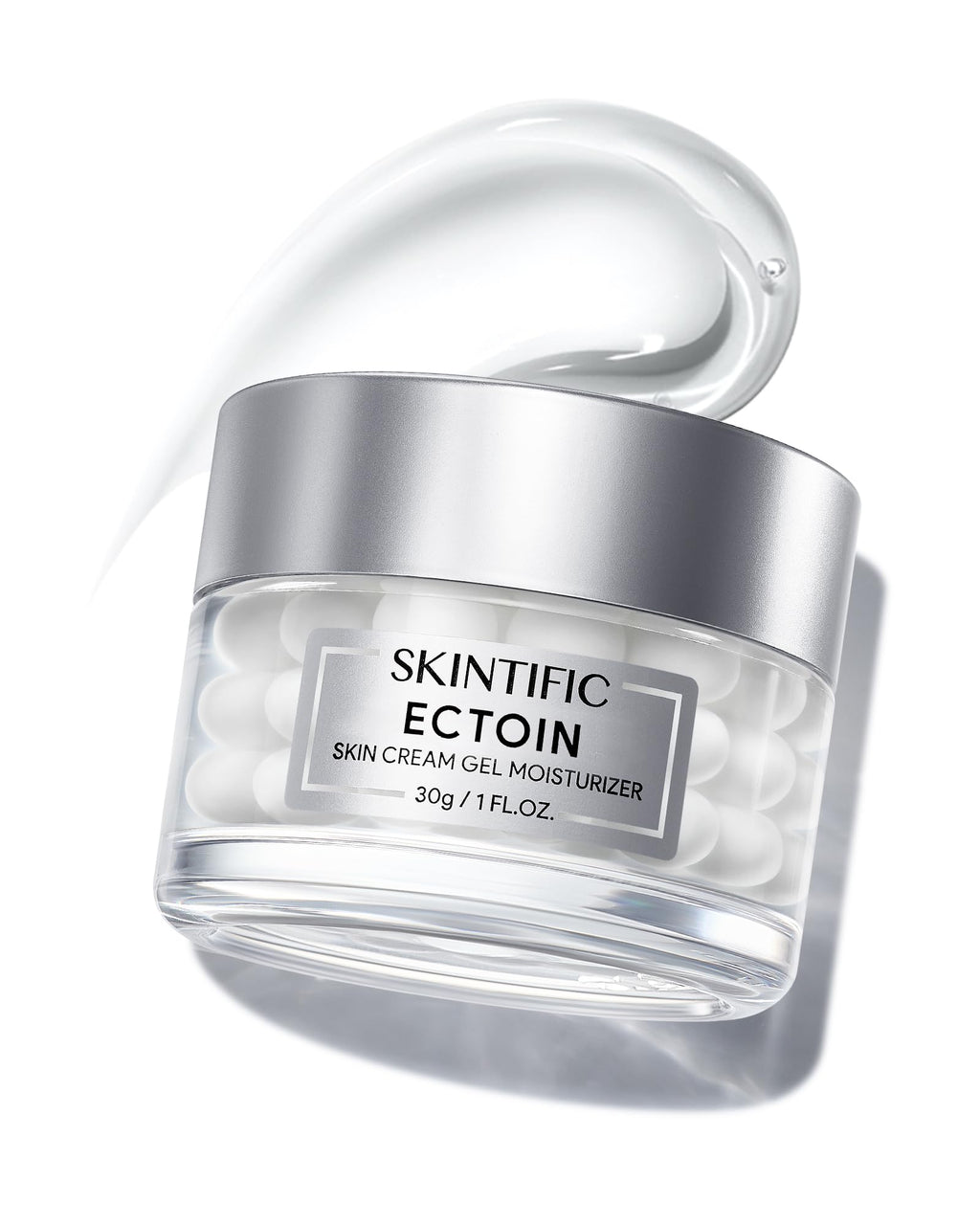 SKINTIFIC Truffle Biome Skin Cream Gel Moisturizer – Two-Layer Gel & Bubble Hydration with White Truffle
