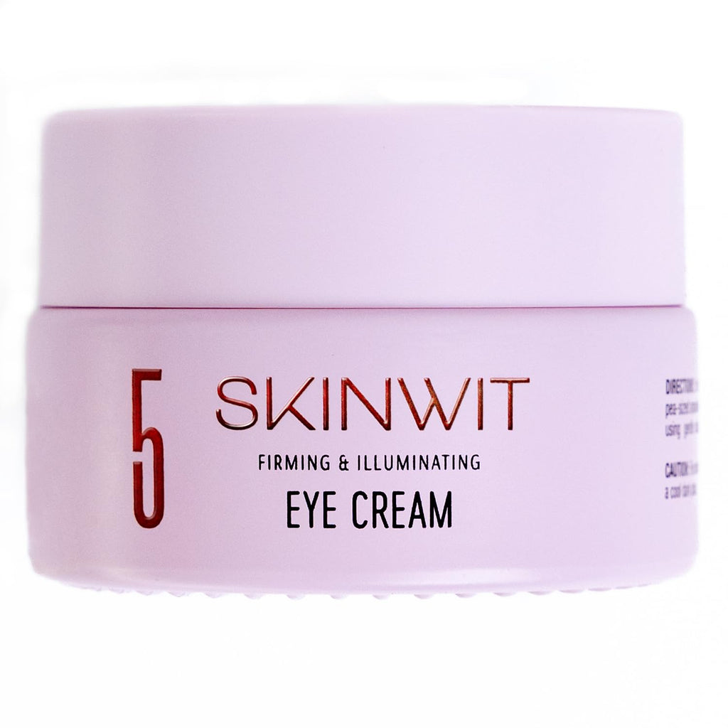 SKINWIT Anti-Aging Eye Cream with EGF, Retinol, Hyaluronic Acid & Peptides – Dark Circles & Puffiness, 0.67 oz, Made in USA