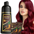 Sklight Hair Dye Shampoo 3-in-1 – Rich Wine Red Root-to-Tip Color, 16.9 fl oz