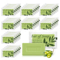 Skourvut Bulk Bar Soap – Olive Oil Mini Bars, 60-Pack for Hotels & Events