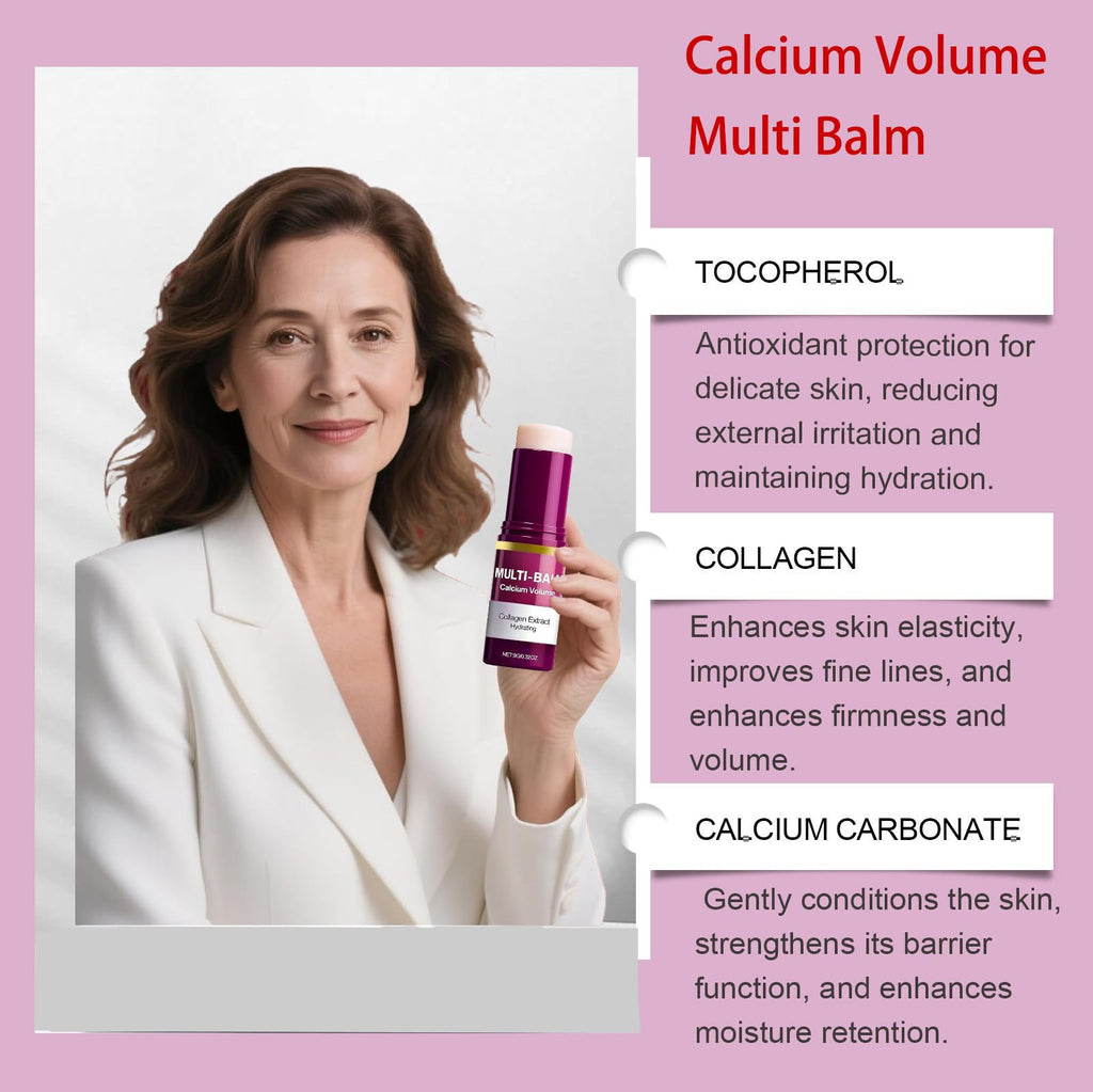 SKROSS Calcium Multi Balm Duo – Hydrating Collagen Stick for Firming & Anti-Aging