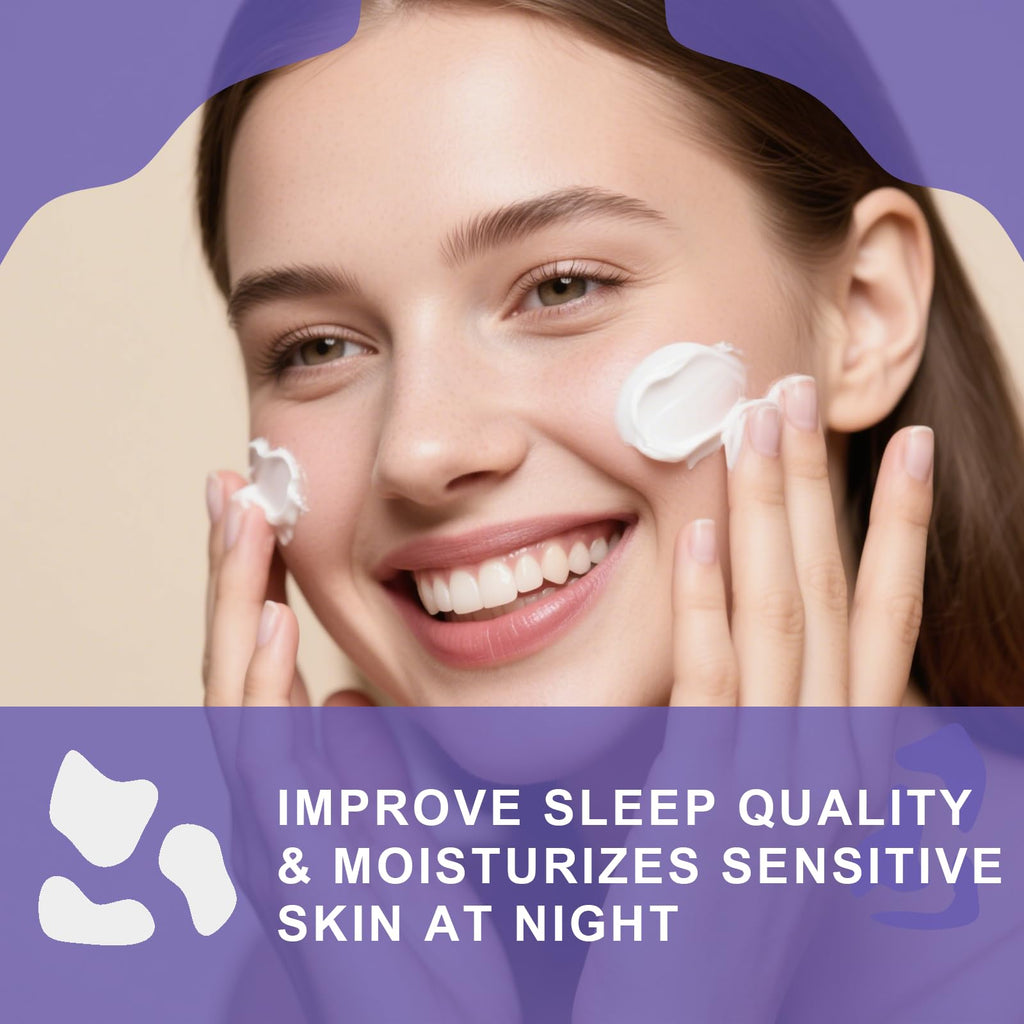 SKSOYT Retinol & Hyaluronic Night Cream – Anti-Aging Moisturizer, 1.7 oz