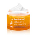 SKSOYT Vitamin C + Peptide Brightening Moisturizer | 3% Stabilized Vitamin C & Multi-Peptide Complex | Vegan, Fragrance-Free, 1.7 oz