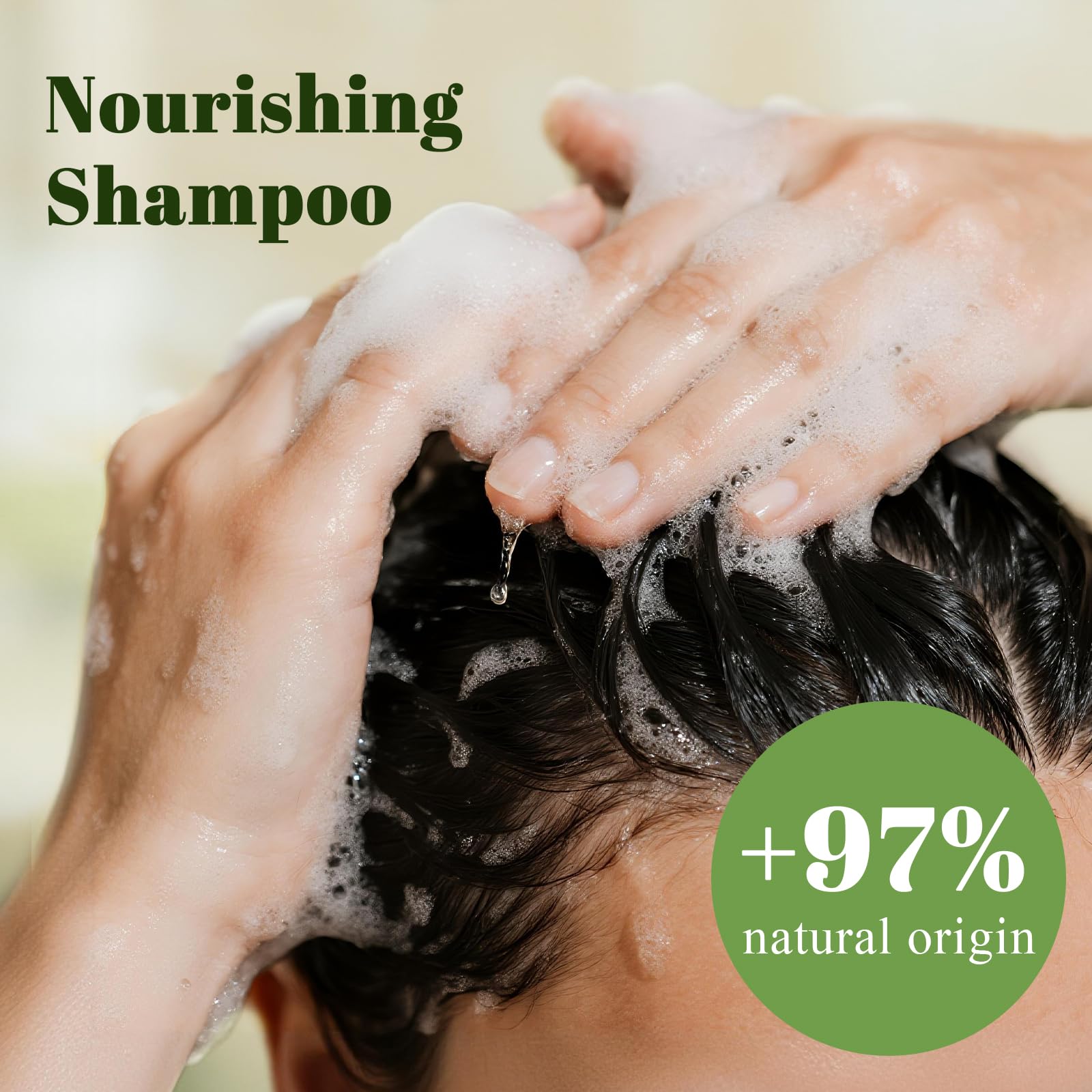 SKUPHI Rosemary Amino Acid Shampoo – Biotin Hair Growth for Thinning Hair, Zinc PCA + Hydrolyzed Silk, 2-Pack (8.45 fl oz)