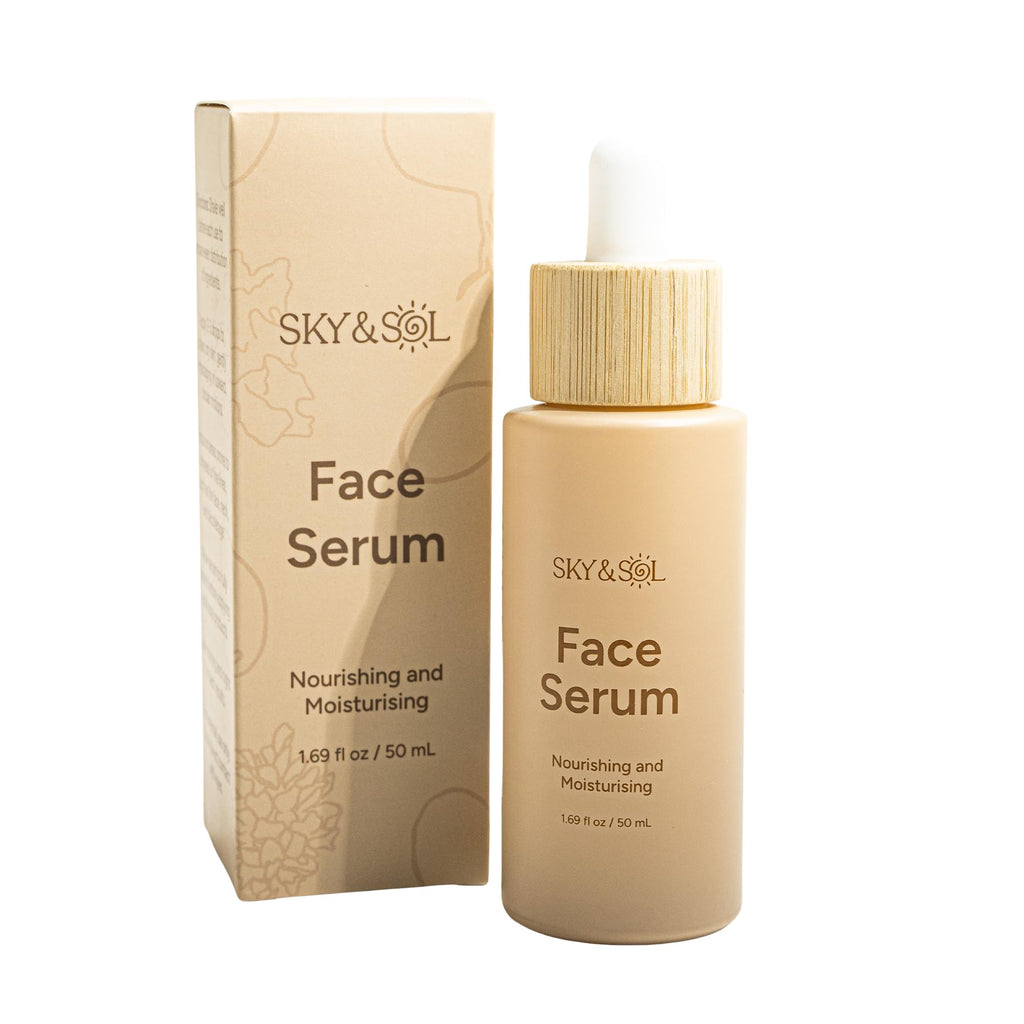 Sky & Sol Ancestral Anti-Aging Tallow Serum – Grass-Fed Tallow, Squalane & Marula Oil – Hydrating Face Serum 50ml