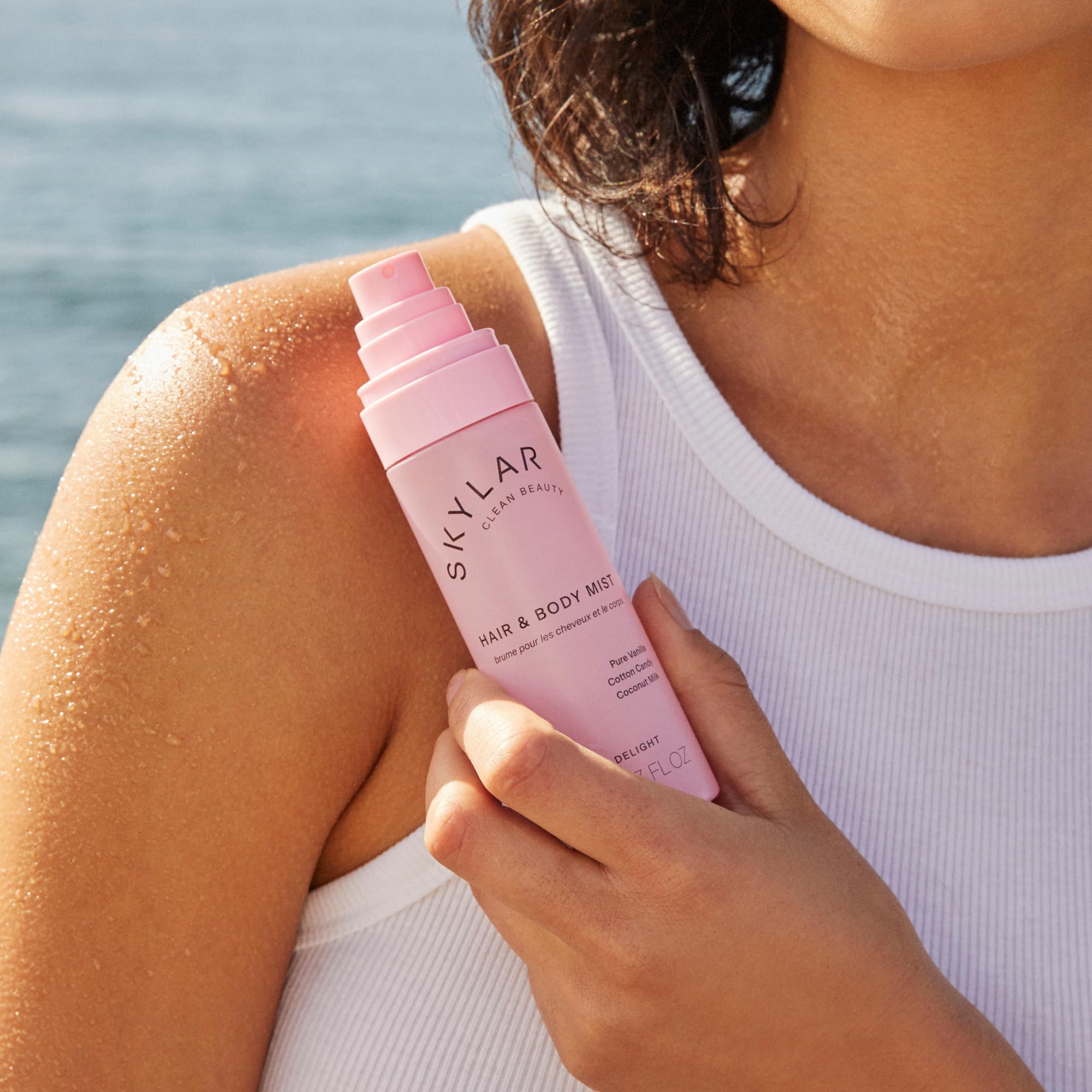 Skylar Boardwalk Delight Hair & Body Mist | Hypoallergenic, Clean Fragrance | Vegan & Cruelty-Free | 80 ml