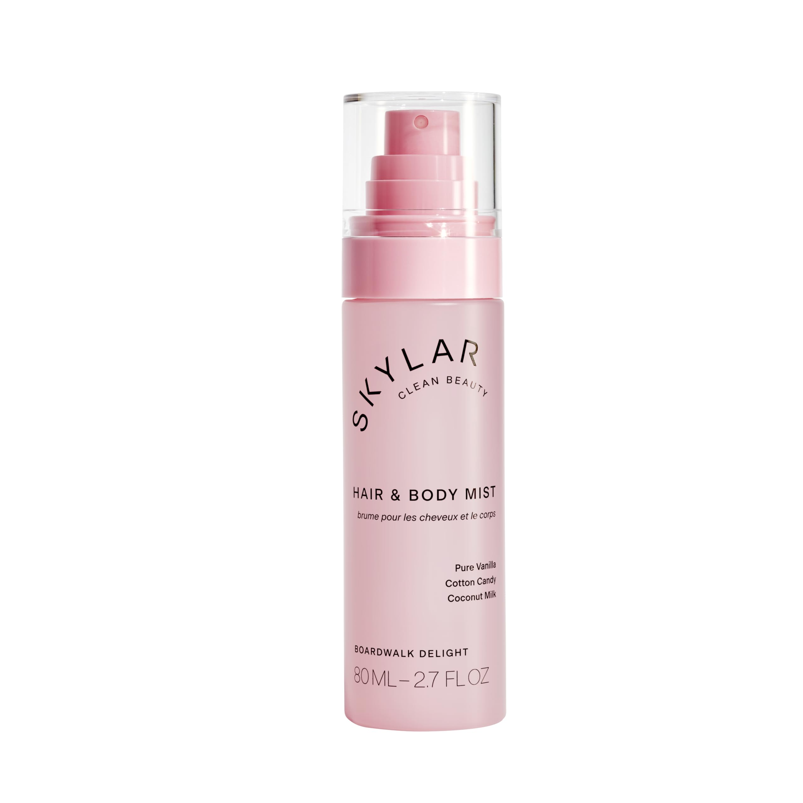 Skylar Boardwalk Delight Hair & Body Mist | Hypoallergenic, Clean Fragrance | Vegan & Cruelty-Free | 80 ml