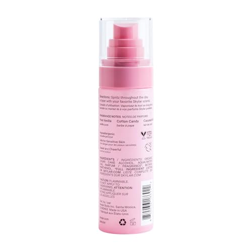 Skylar Boardwalk Delight Hair & Body Mist | Hypoallergenic, Clean Fragrance | Vegan & Cruelty-Free | 80 ml