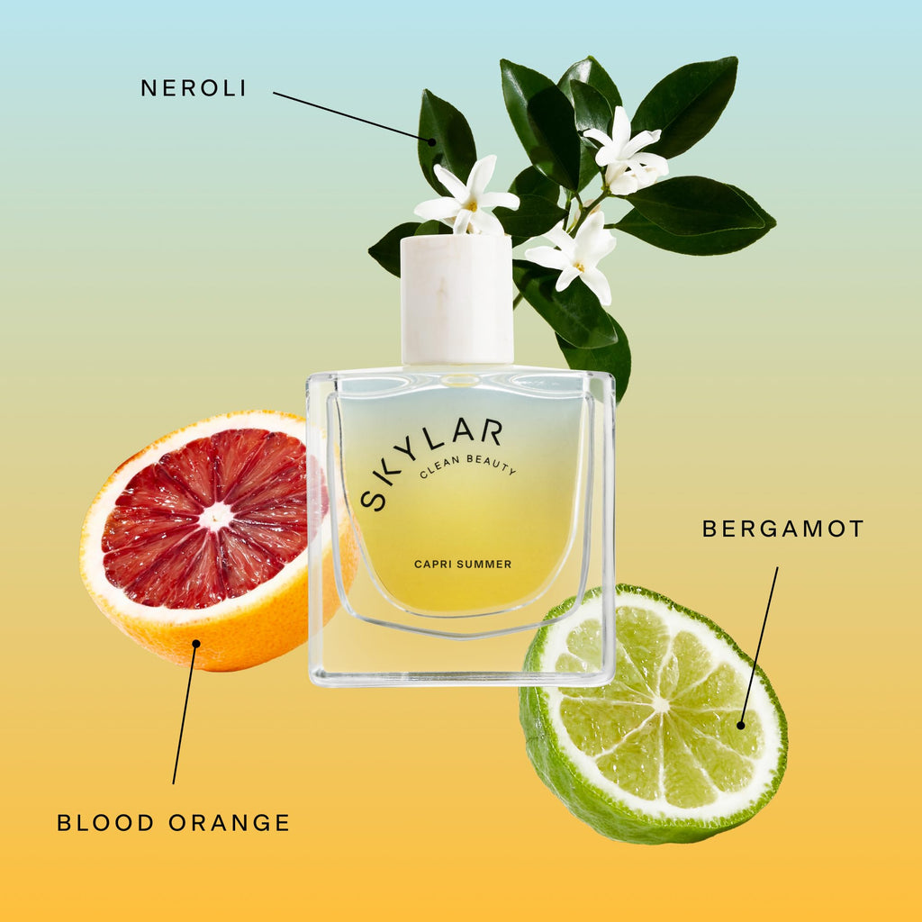 Skylar Capri Summer EDP – Hypoallergenic Clean Fragrance for Women & Men, 50mL