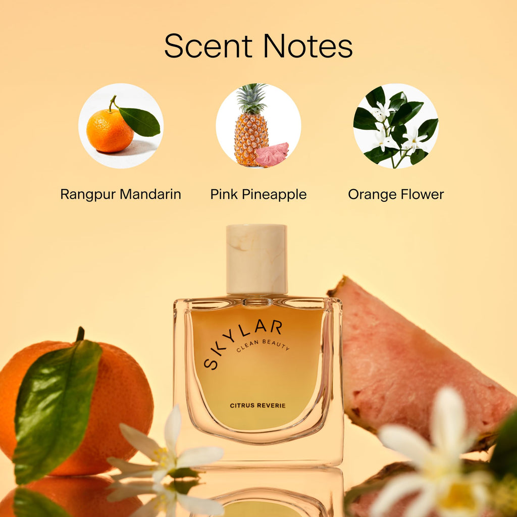 Skylar Citrus Reverie Eau de Parfum – Hypoallergenic, Vegan, Clean Fragrance