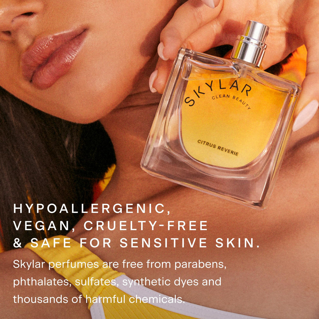 Skylar Citrus Reverie Eau de Parfum – Hypoallergenic, Vegan, Clean Fragrance
