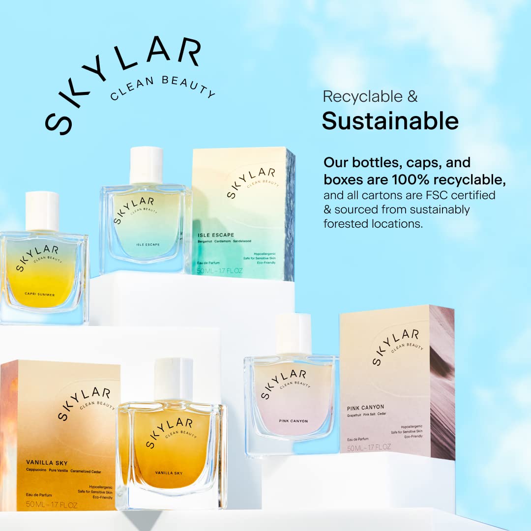 Skylar Coconut Cove EDP – Hypoallergenic, Clean, Vegan (50 mL)