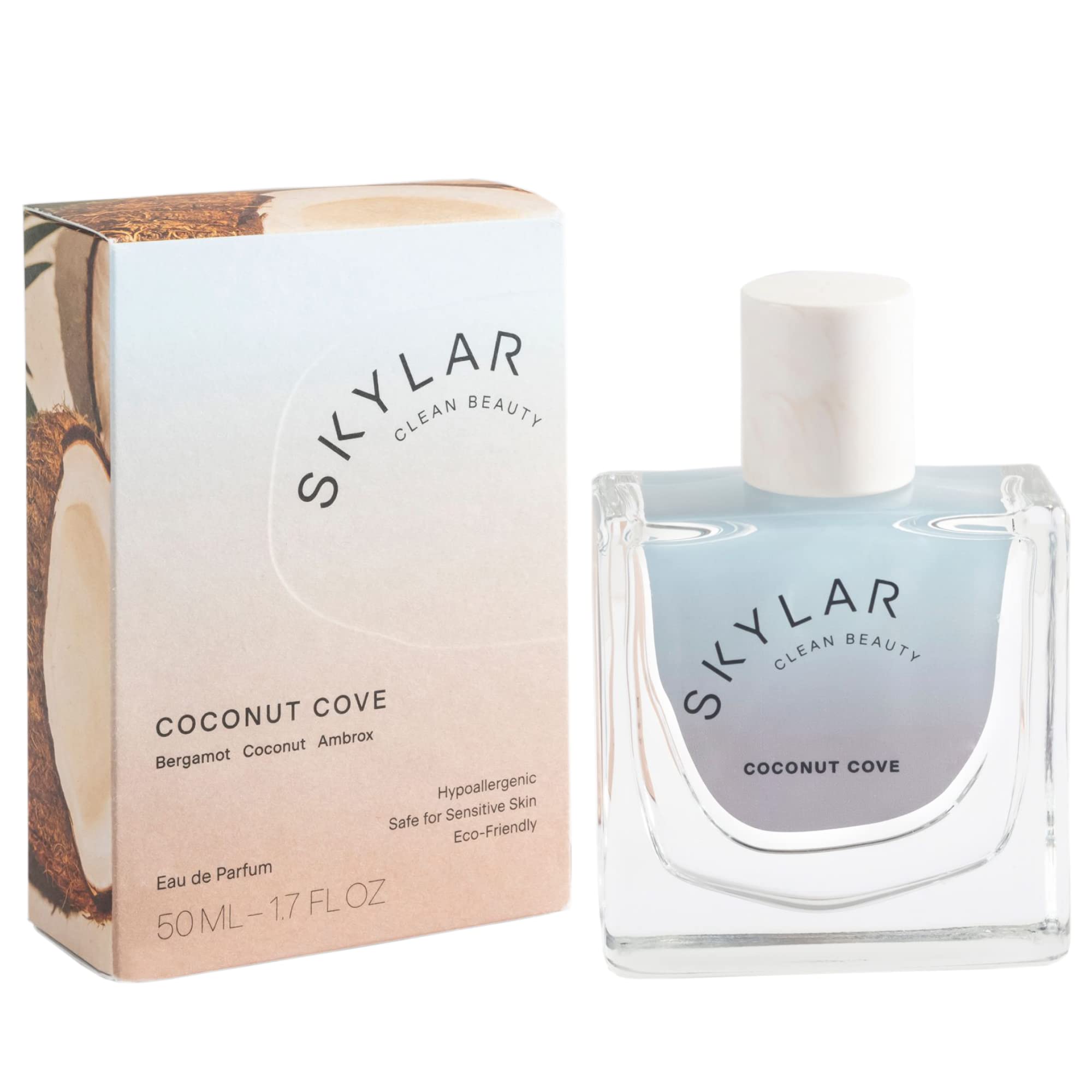 Skylar Coconut Cove EDP – Hypoallergenic, Clean, Vegan (50 mL)