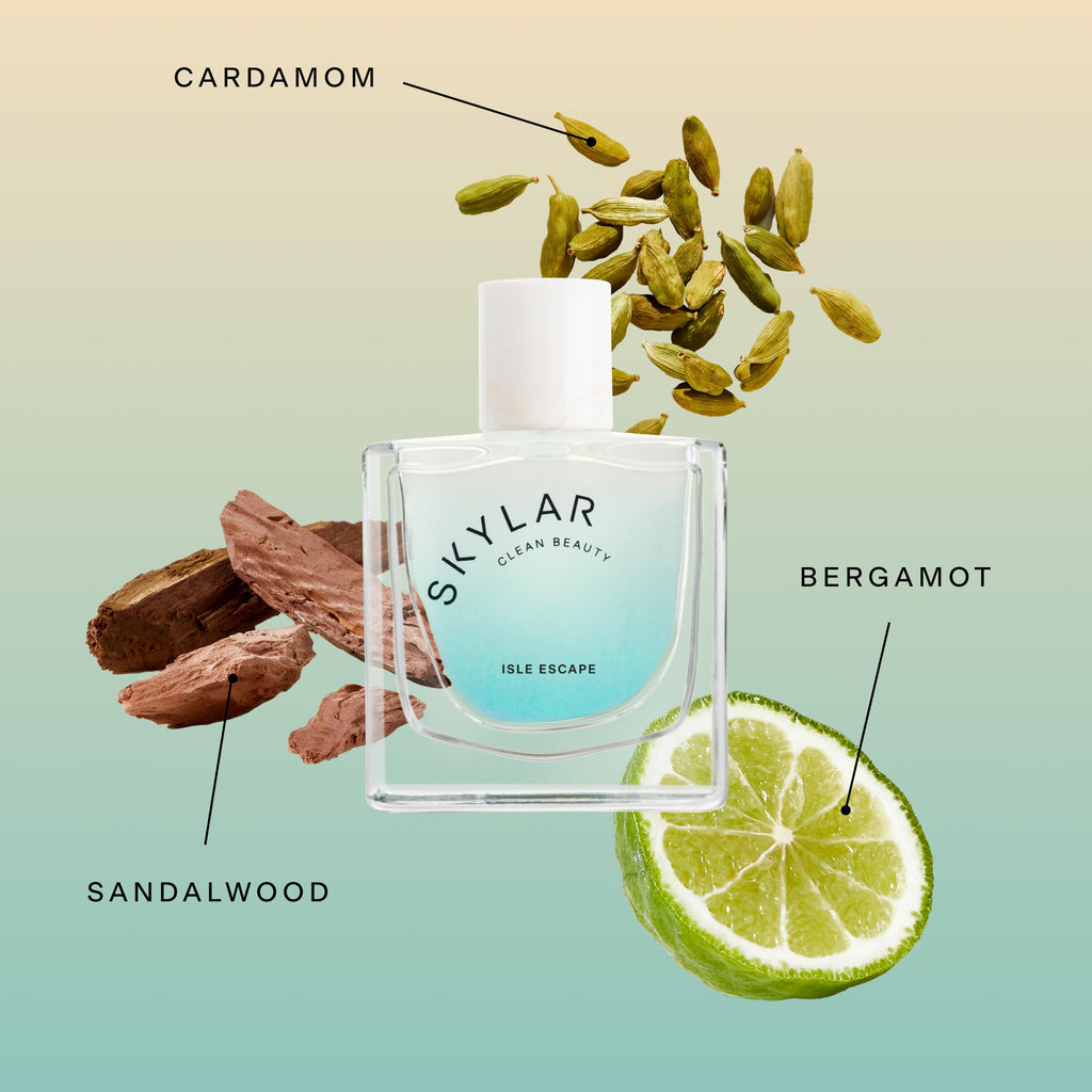 Skylar Isle Escape Eau de Parfum – Hypoallergenic, Clean Vegan Scent for Women & Men (50mL)
