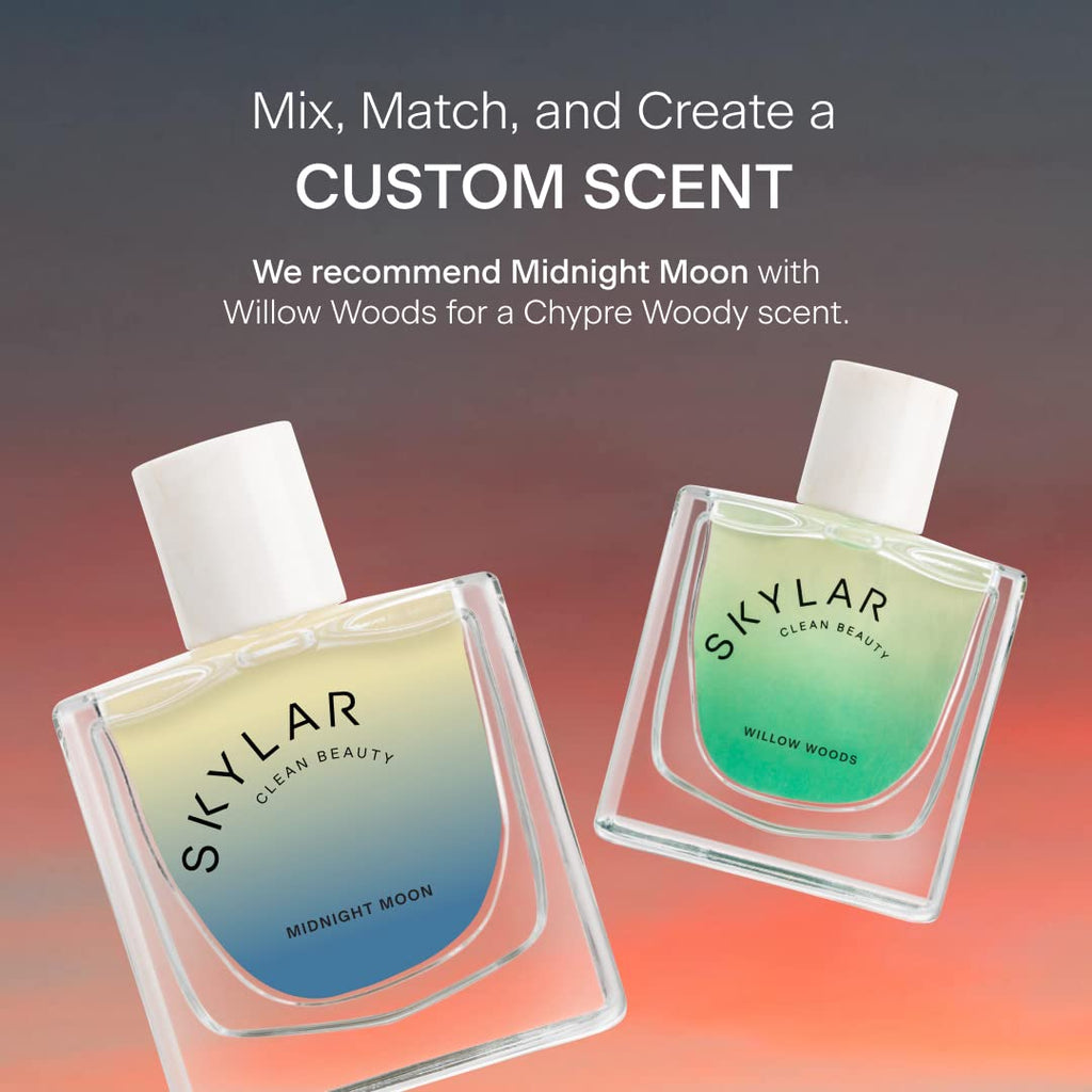 Skylar Midnight Moon Eau de Parfum – Hypoallergenic, Clean, Vegan for Sensitive Skin – 50mL