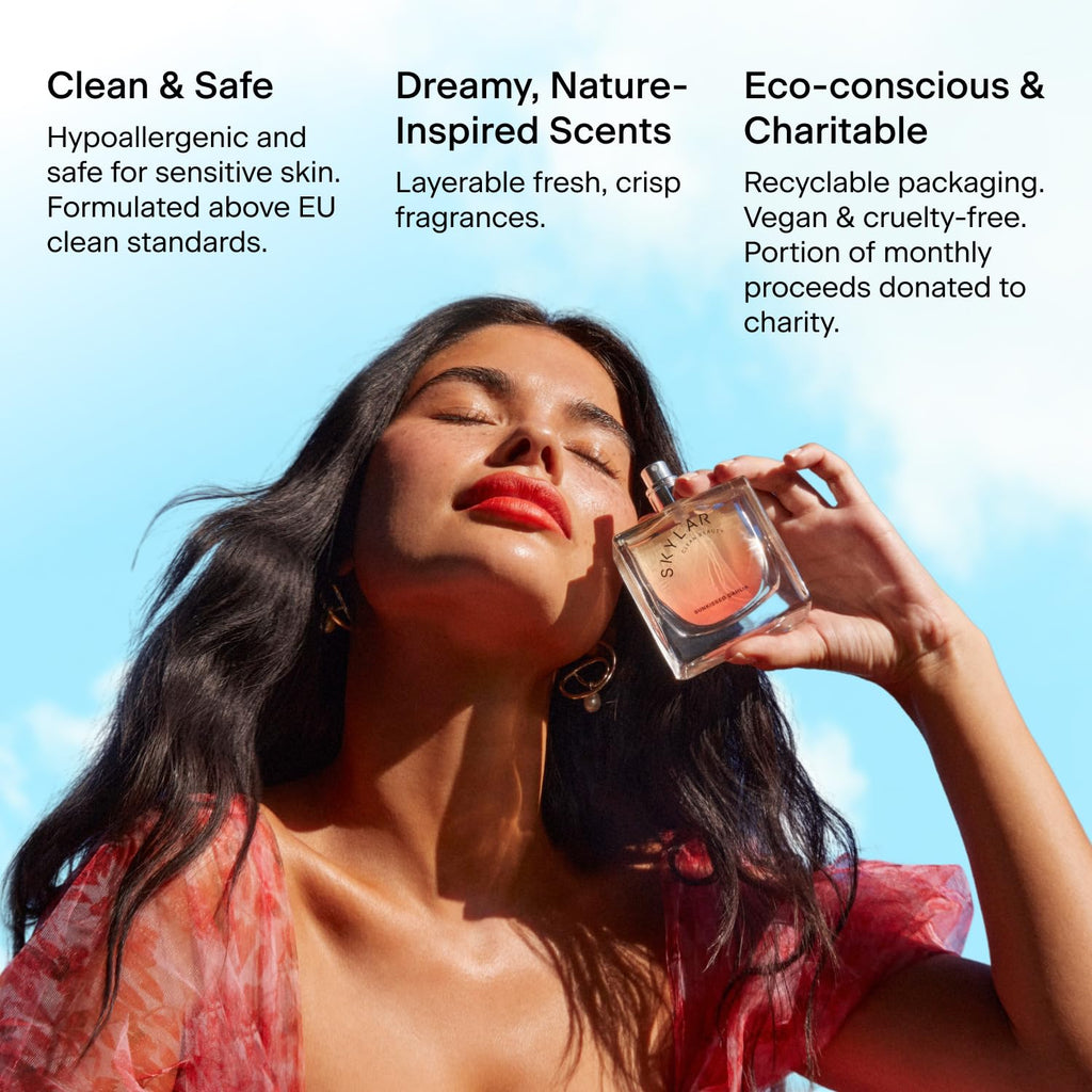 Skylar Sunkissed Dahlia EDP | Hypoallergenic, Clean Vegan Floral – 50 mL