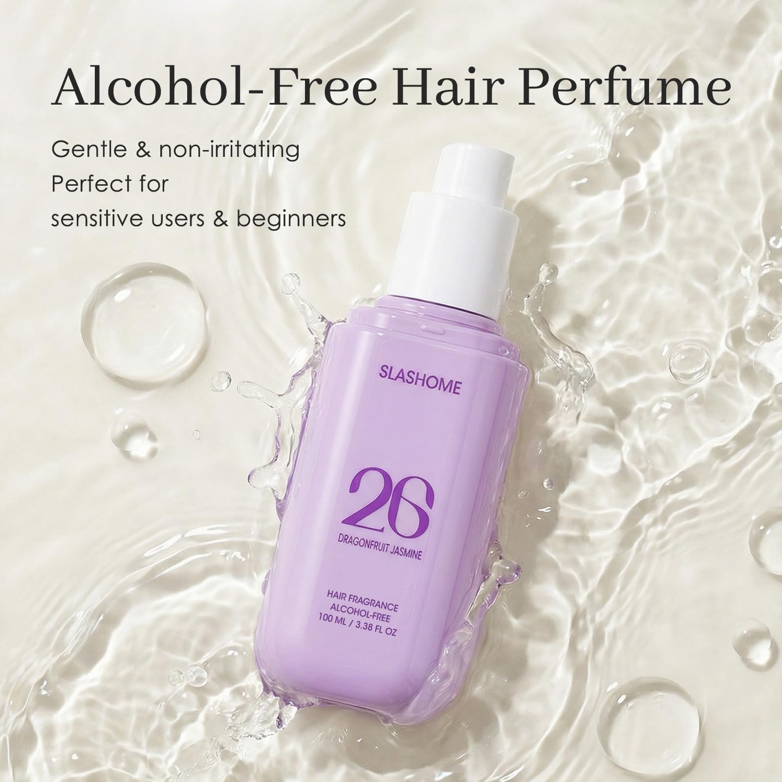 Slashome Hair Perfume Dragonfruit Jasmine – Alcohol-Free Mist for Hair, Wigs & Fabric (100ml)