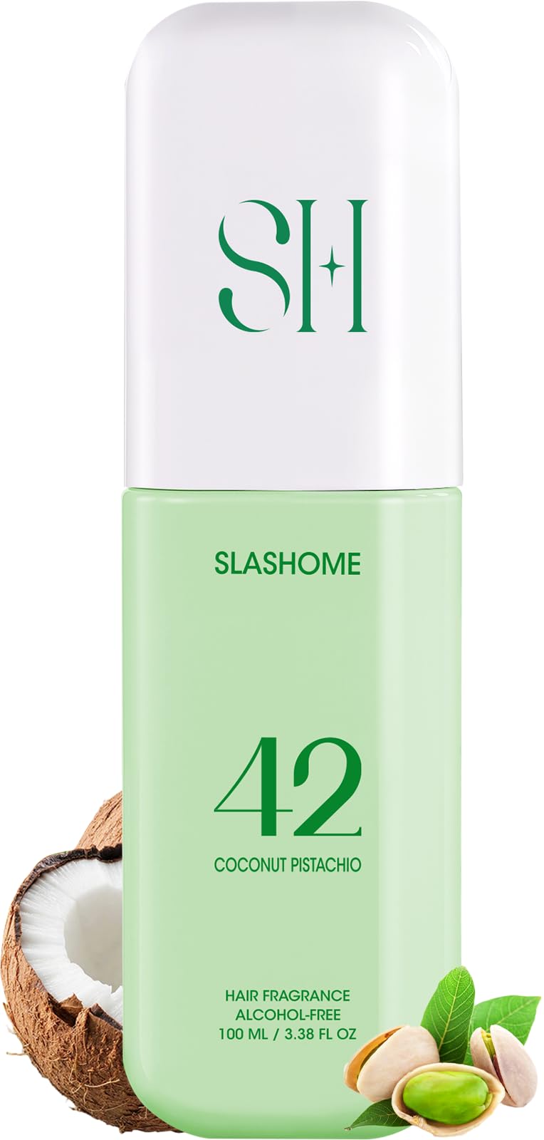 Slashome Hair Perfume for Women – Coconut Pistachio, Alcohol-Free 100ml