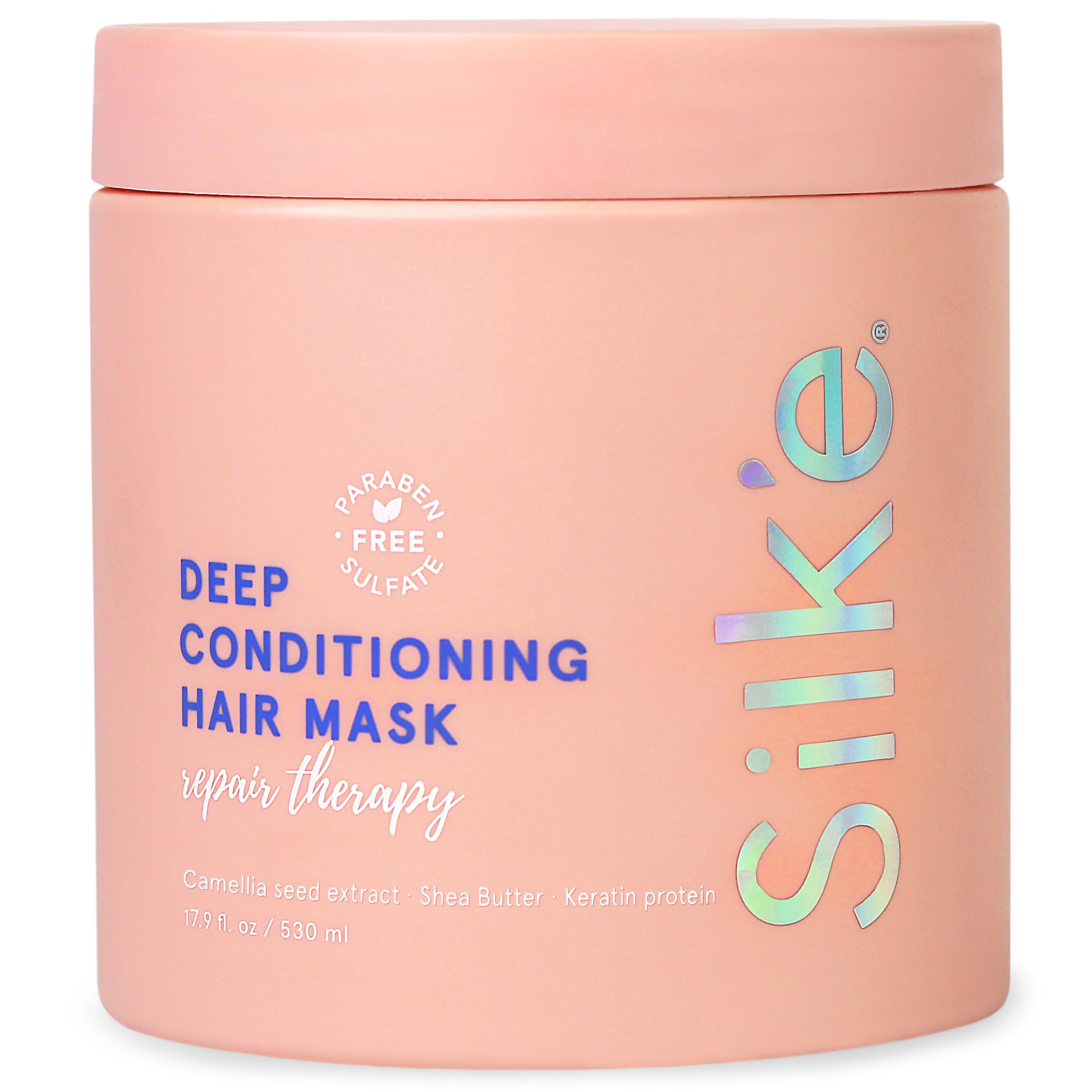 Sleek'e Silk'e Repair Therapy Deep Conditioning Hair Mask – Nourish, Repair Split Ends & Breakage (Vegan, Silicone & Sulfate-Free, 530ml)