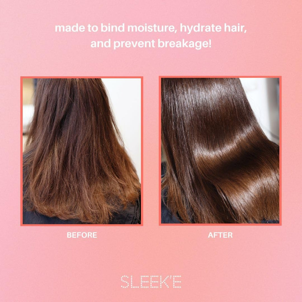 Sleek'e Silk'e Repair Therapy Deep Conditioning Hair Mask – Nourish, Repair Split Ends & Breakage (Vegan, Silicone & Sulfate-Free, 530ml)