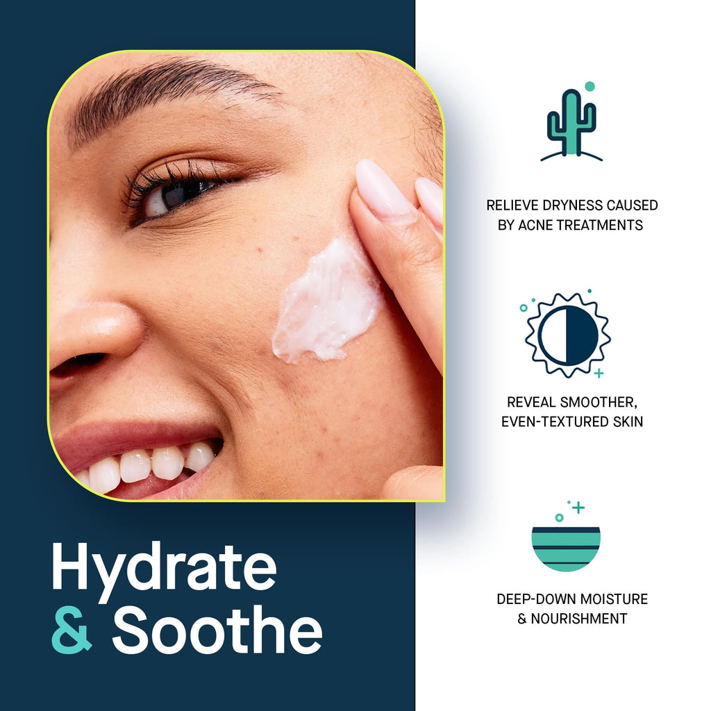 SLMD by Dr. Pimple Popper Hyaluronic Acid Face Moisturizer – 2 oz, Lightweight, Oil-Free Hydration for All Skin Types