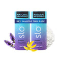 Slo Dry Shampoo Powder for Light Hair | Lavender + Ylang Ylang | 2 Pack (35g each) – All Natural, Vegan & Cruelty-Free, Talc-Free, Paper Packaging