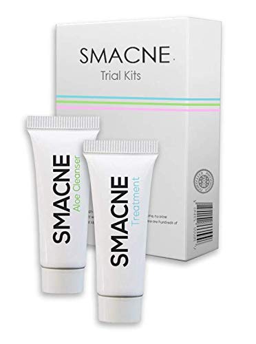 SMACNE Acne Treatment 30 Day Kit Starter Size | Tea Tree Oil, Benzoyl Peroxide & Hydration