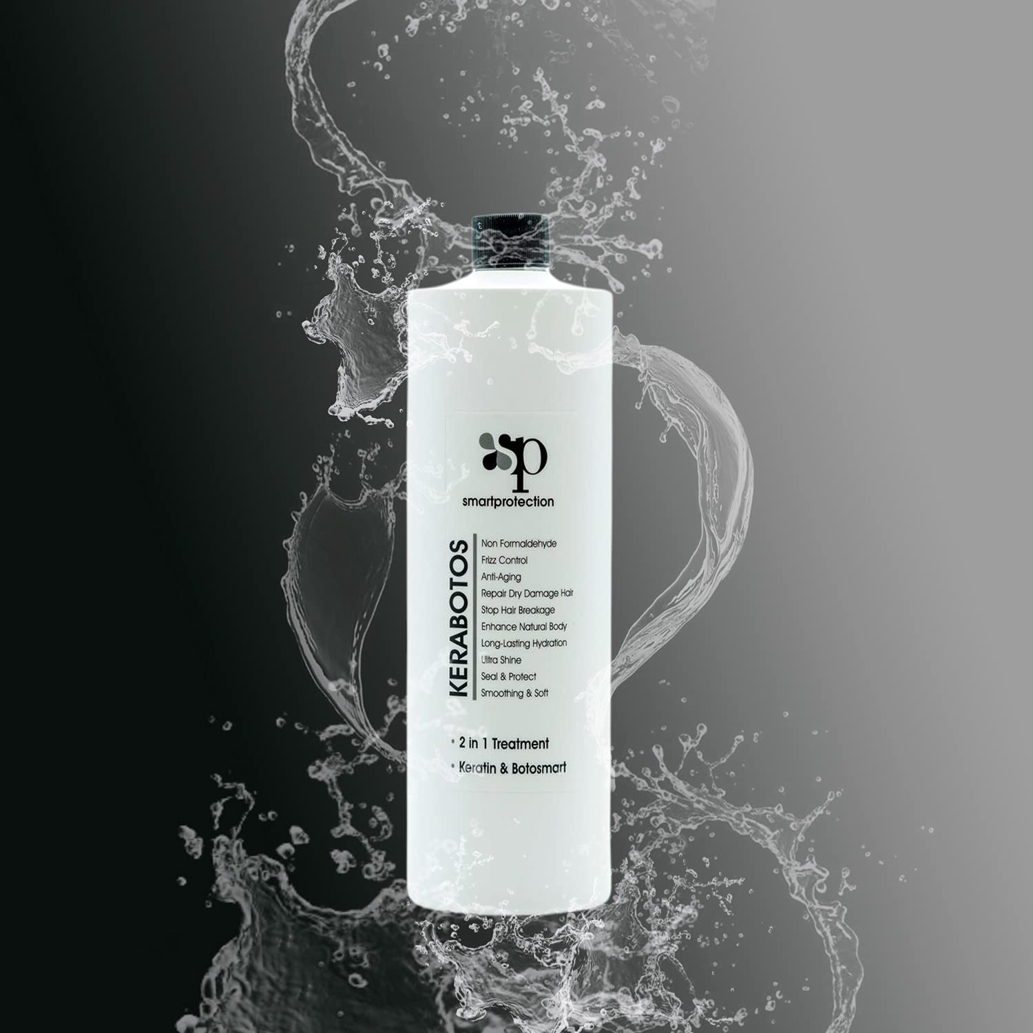 Smart Protection Kerabotos & Clarifying Shampoo 33.8oz – 2-in-1 Keratin + Botosmart Treatment