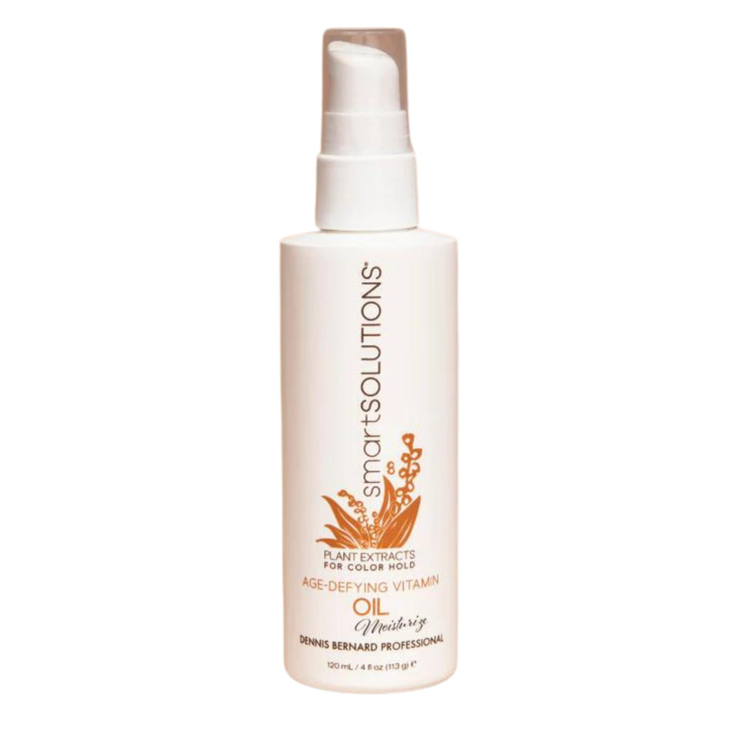 SMART SOLUTIONS Age Defying Vitamin Oil, 4oz | Lightweight Hydration & Detangling | Paraben Free