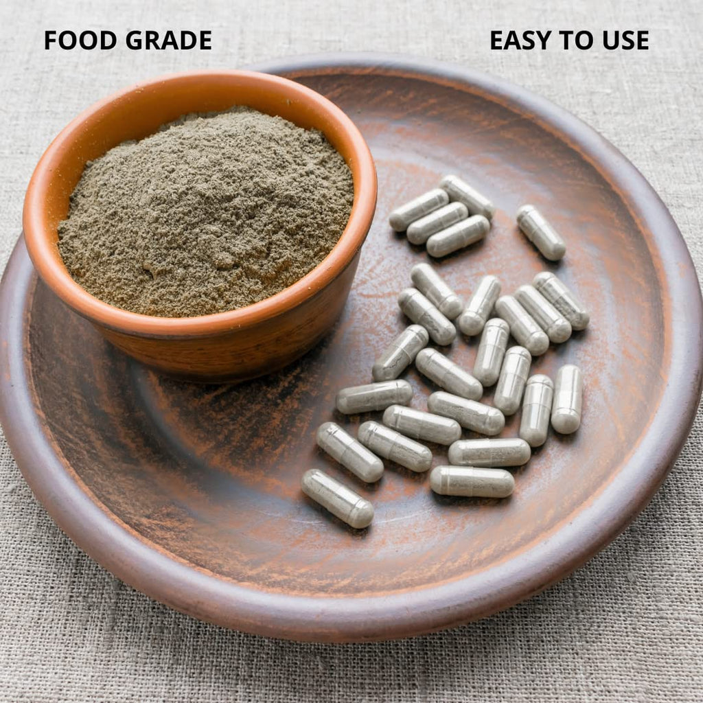 SMART SOLUTIONS Calcium Bentonite Clay – 5lb Pure Indian Healing Clay for DIY Masks, Deodorant, Hair & More