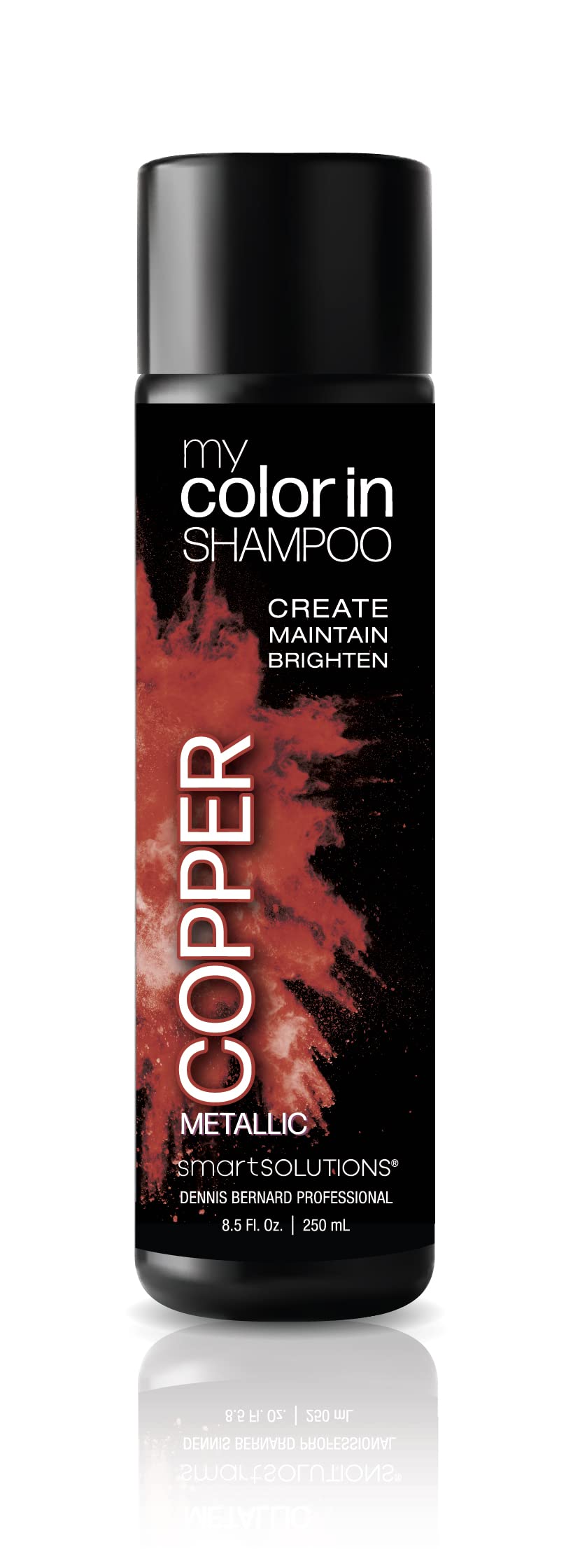 SMART SOLUTIONS My Color In Color Depositing Shampoo – Metallic Copper | Sulfate & Paraben Free, Made in USA, 8.5 fl oz
