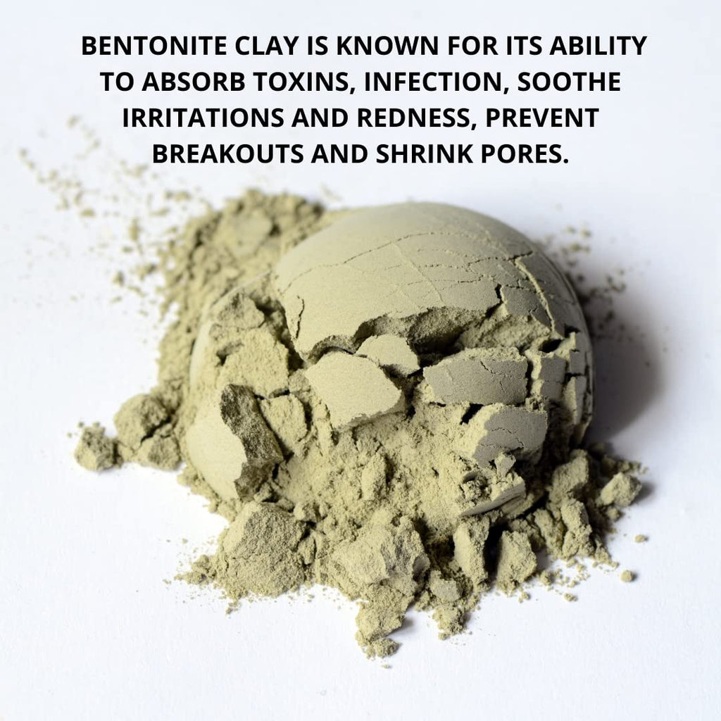 SMART SOLUTIONS Calcium Bentonite Clay – 5lb Pure Indian Healing Clay for DIY Masks, Deodorant, Hair & More