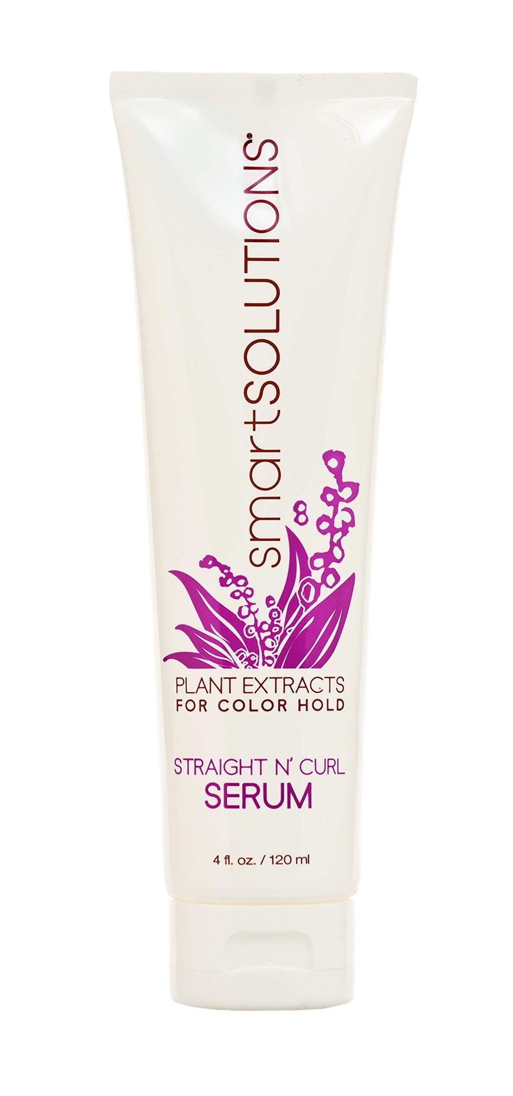 SMART SOLUTIONS Straight N' Curl Serum 4 oz | Smooths & Straightens | Plant-Based, Paraben-Free