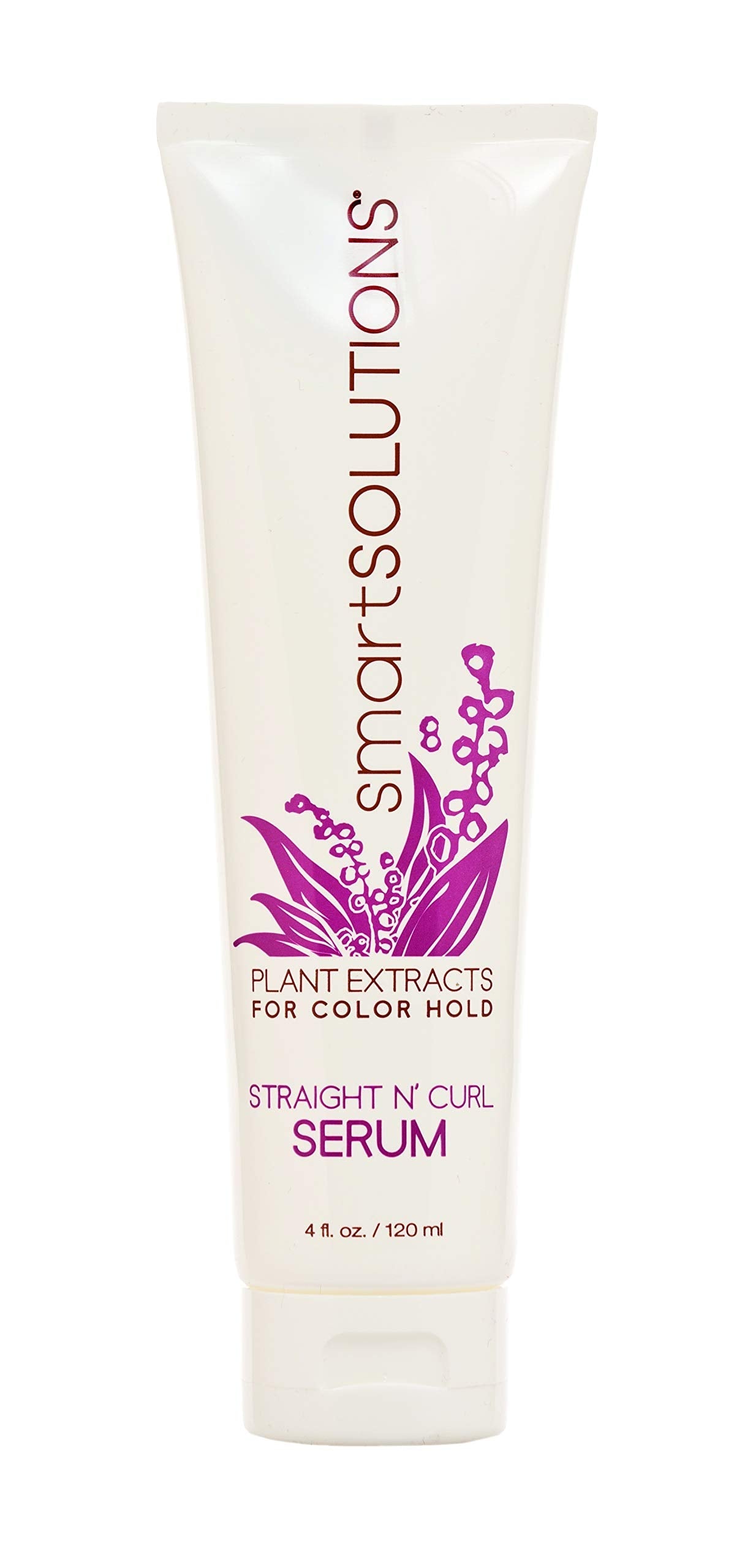 SMART SOLUTIONS Straight N' Curl Serum 4 oz | Smooths & Straightens | Plant-Based, Paraben-Free