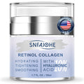 SNFAJOHE Instant Face Lift Cream with Retinol, Collagen & Hyaluronic Acid | Firming Night Moisturizer 1.7 fl oz