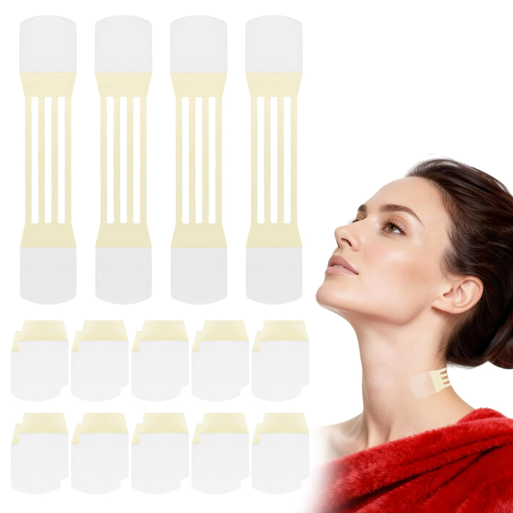 Snifflink Neck Lifting Tape – 20 Pcs for Sagging Skin & Double Chin | Invisible Adhesive