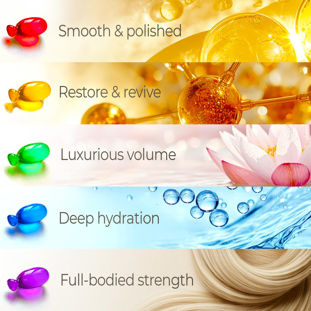 SNOB GIRLS NORMADENSE Thickening Hair Oil Capsules – Leave-In Serum for Fuller-Looking Hair (15 Ct)